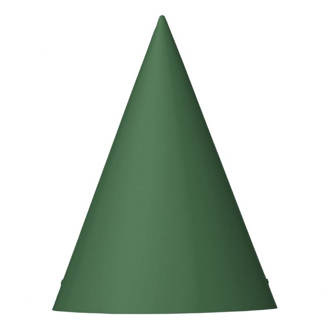 Chapeaux De Fêtes Couleur uni clair Moss Green (Devant)