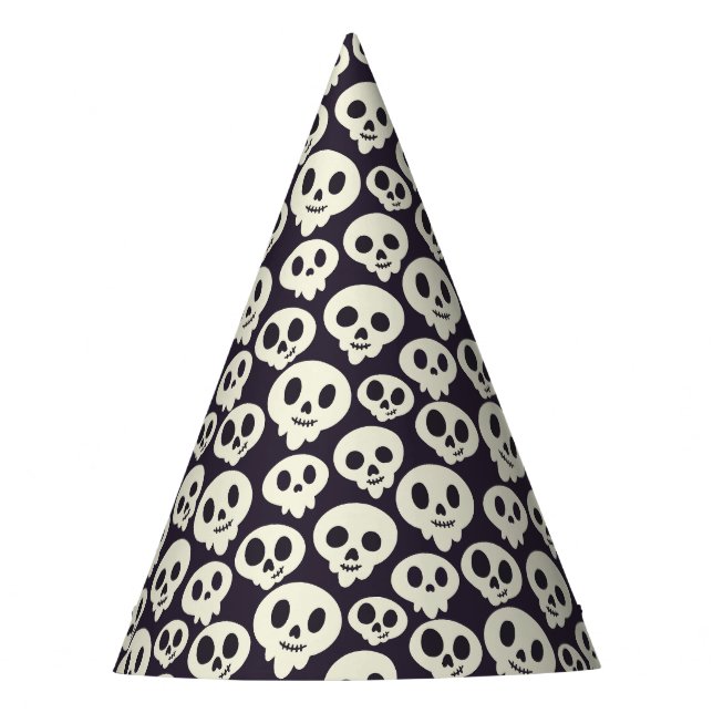 Chapeaux De Fêtes Crânes éffrayants Casquette de la fête d'Halloween (Devant)