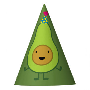 Chapeaux De Fêtes Cute Avocado 1er anniversaire Casquettes