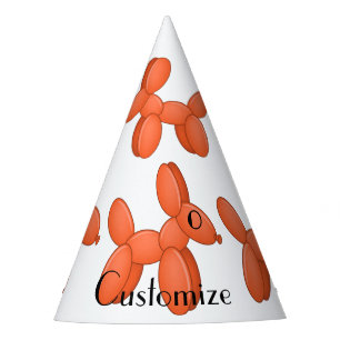 Chapeaux De Fêtes Cute Balloon Chien Thunder_Cove