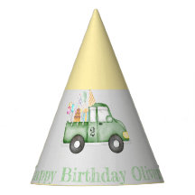 Cute Dusky Green N'importe quel âge fête d'anniver