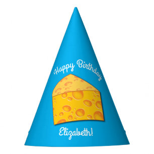 Chapeaux De Fêtes Cute Fromage Wedge Enfants 1ère fête d'anniversa