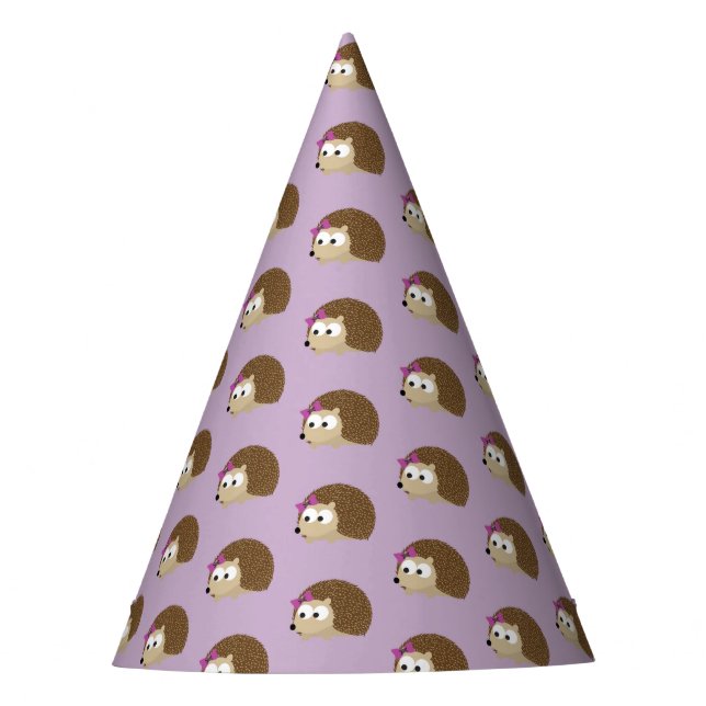 Chapeaux De Fêtes Cute Girl Hedgehog (Devant)