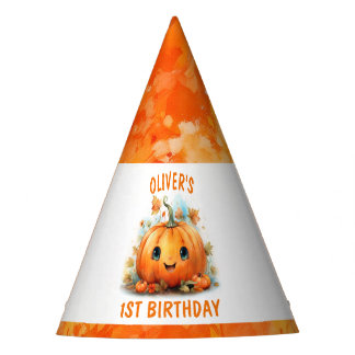 Chapeaux De Fêtes Cute Little Pumpkin Birthday Party