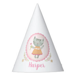 Chapeaux De Fêtes Cute Rose Kitty Casquette de parti personnalisé