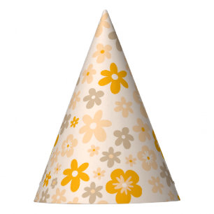 Chapeaux De Fêtes Daisy Boho Floral Photo 1er anniversaire