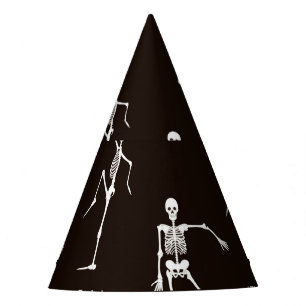 Chapeaux De Fêtes Dancing Skeletons : Arrière - plan Quirky sans Sea
