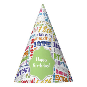 Chapeaux De Fêtes De fête d'anniversaire cadeaux uniques et 18èmes