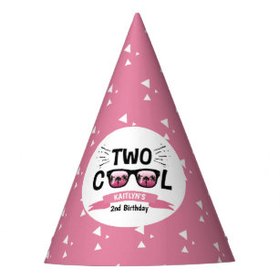 Chapeaux De Fêtes Deux filles Cool 2e anniversaire