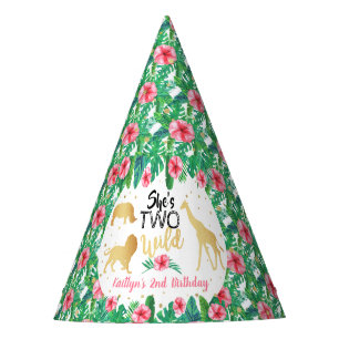 Chapeaux De Fêtes Deux filles sauvages Deuxième anniversaire