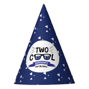Chapeaux De Fêtes Deux garçons Cool 2e anniversaire