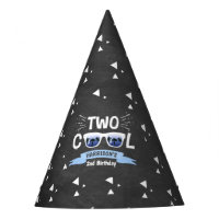 Deux garçons Cool Chalkboard 2e anniversaire