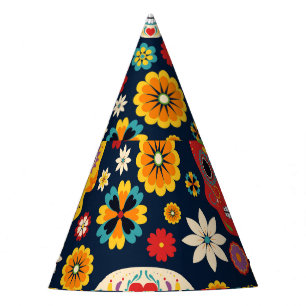 Chapeaux De Fêtes Dia de los Muertos Vintage