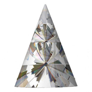 Chapeaux De Fêtes Diamant réaliste : Agrandissement 3D