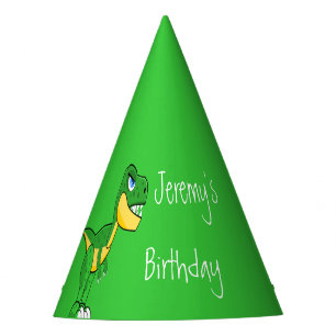 Chapeaux De Fêtes Dinosaur Cute Boys Anniversaire