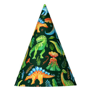 Chapeaux De Fêtes Dinosaures Garçons Anniversaire Animaux préhistori