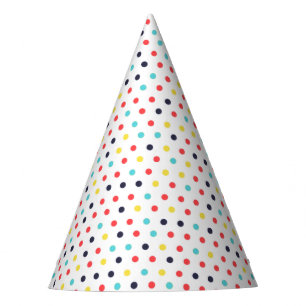 Chapeaux De Fêtes Dots minuscules colorés du Carnaval
