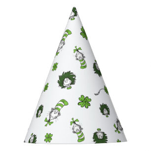 Chapeaux De Fêtes Dr Seuss   Chat dans le Motif Casquette Clover