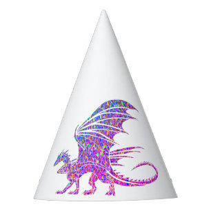 Chapeaux De Fêtes Dragon de mosaïque Extraordinaire