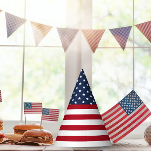 Chapeaux De Fêtes Drapeau américain 4 juillet patriotique