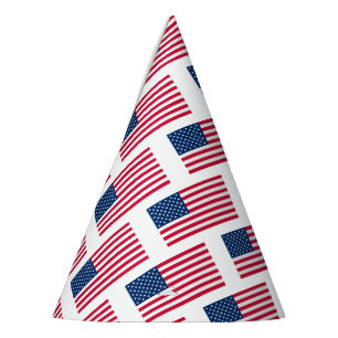 Chapeaux De Fêtes Drapeau américain Casquette du Parti Papier Patrio
