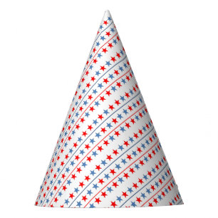 Chapeaux De Fêtes drapeau américain-étoiles-arrière - plan