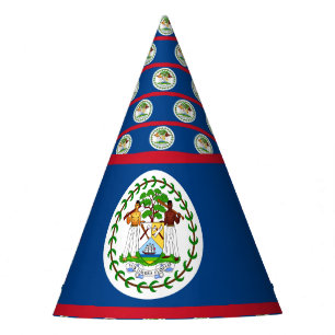 Chapeaux De Fêtes Drapeau de Belize