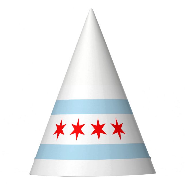 Chapeaux De Fêtes Drapeau de Chicago, Casquette du Parti Illinois (Devant)