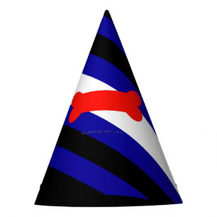 Chapeaux De Fêtes Drapeau de fierté de jeu de chiots de SlipperyJoe