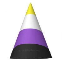 Drapeau de fierté non binaire de SlipperyJoe's jau