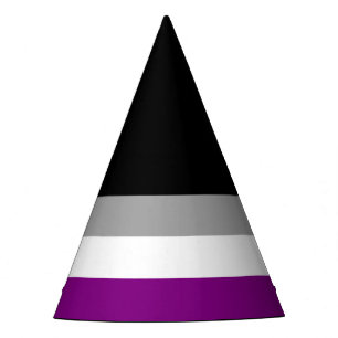 Chapeaux De Fêtes Drapeau de la fierté asexuelle