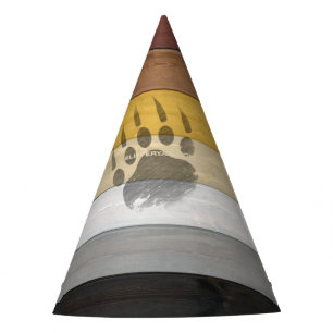 Chapeaux De Fêtes drapeau de la fierté de l'ours de SlipperyJoe's te