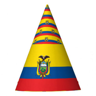 Chapeaux De Fêtes Drapeau de l'Equateur