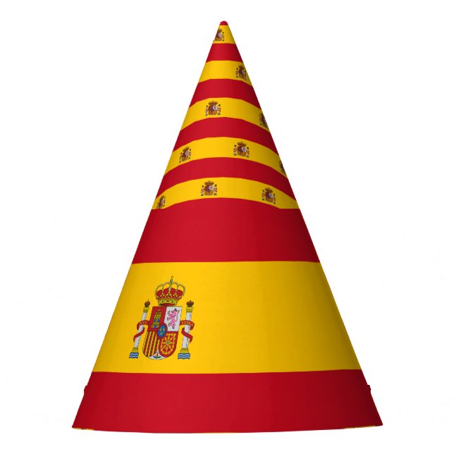 Chapeaux De Fêtes Drapeau de l'Espagne (Devant)