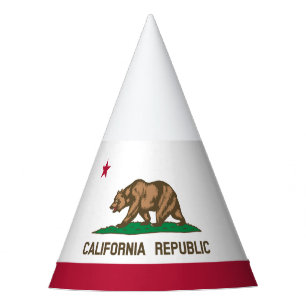 Chapeaux De Fêtes Drapeau de l'État de la République de Californie