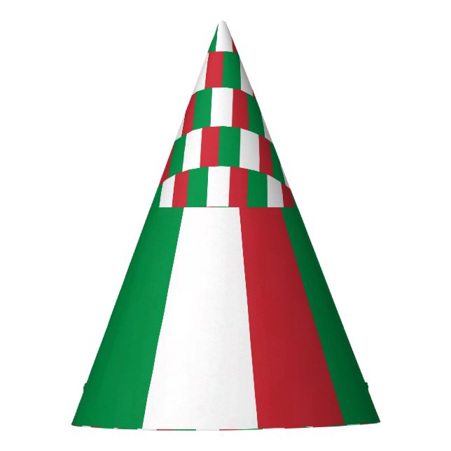 Chapeaux De Fêtes Drapeau de l'Italie (Devant)