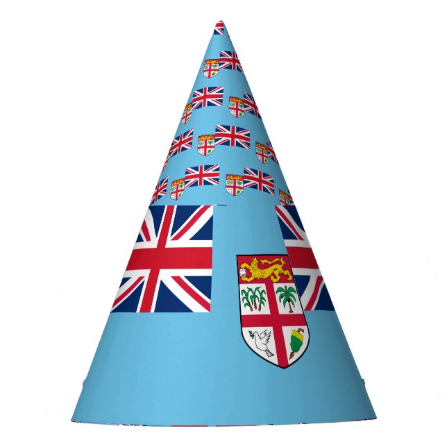 Chapeaux De Fêtes Drapeau des Fidji (Devant)