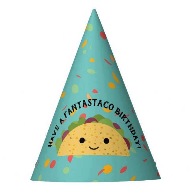 Chapeaux De Fêtes Drôle Avoir Fantastaco Anniversaire Cute Kawaii Ta (Devant)