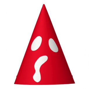 Chapeaux De Fêtes Drôle Halloween face fantôme effrayant boo Party