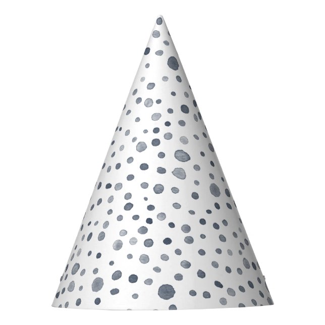 Chapeaux De Fêtes Dusk Confetti Aquarelle Dots Casquette (Devant)
