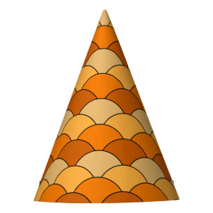 Chapeaux De Fêtes Écailles de dragon, éventails, vagues, Seigaiha, o