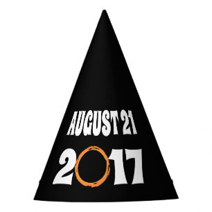 Chapeaux De Fêtes Éclipse solaire totale 21 août 2017