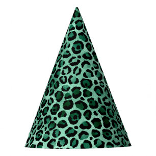 Chapeaux De Fêtes Emerald and Gold Safari Series Design 9