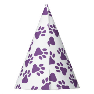 Chapeaux De Fêtes Empreintes violettes
