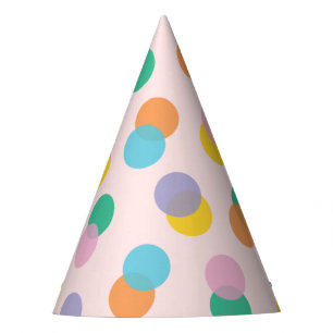Chapeaux De Fêtes Enfants Confetti colorés