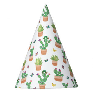 Chapeaux De Fêtes Eric Carle   Caterpillar, Cactus et Papillon Pa