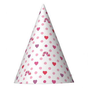 Chapeaux De Fêtes Eric Carle   Valentine Heart Polka Dot Motif