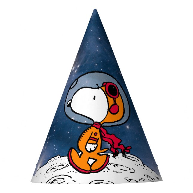 Chapeaux De Fêtes ESPACE | Astronaute de Snoopy (Devant)