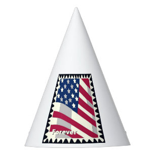 CHAPEAUX DE FÊTES ÉTATS-UNIS D'AMÉRIQUE DRAPEAU FOREVER STAMP