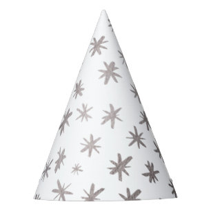Chapeaux De Fêtes étoiles métalliques - argent